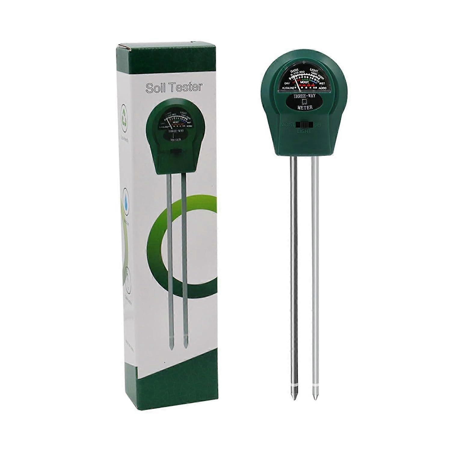 Three-in-one Soil Humidometer PH Measuring Tool Detector Moisture