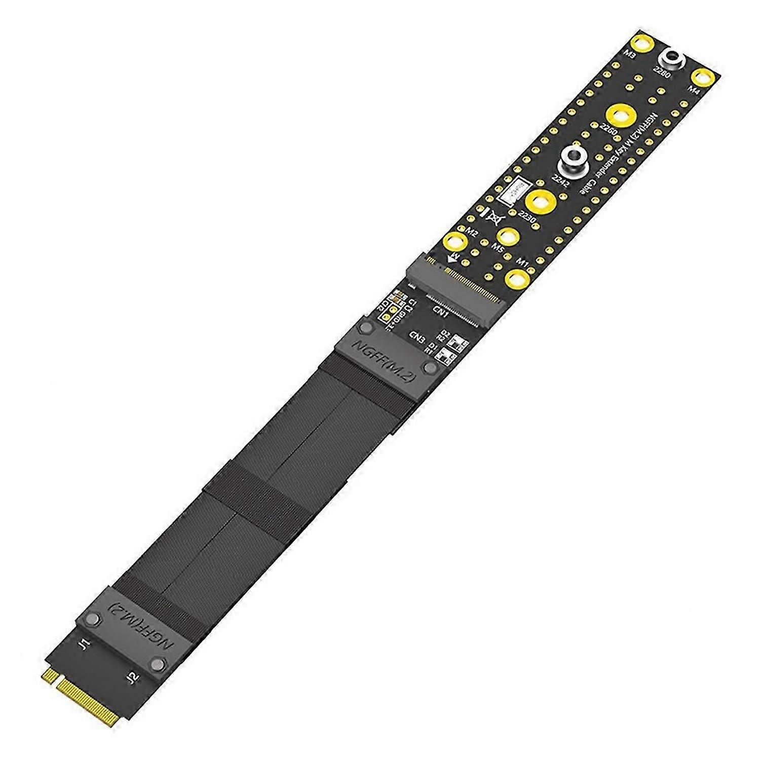 M.2 SSD Extension Cable M.2(NGFF) Key M NVMe Extension Cable Extender