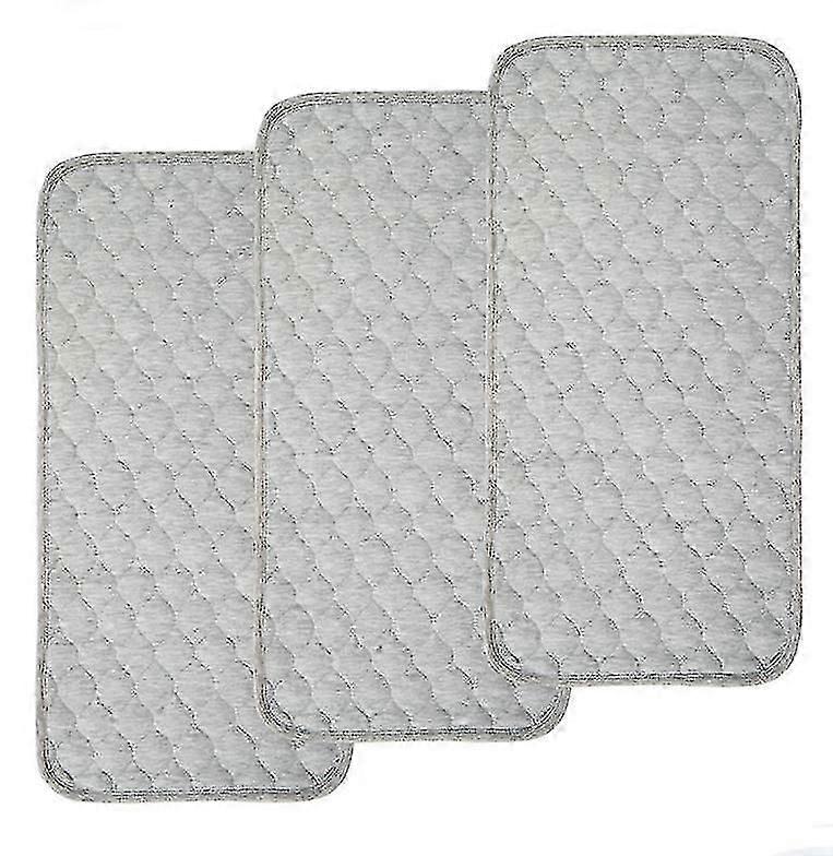 Composite Bamboo Fiber Thicker Changing Pad Liners, Waterproof, 3 Count