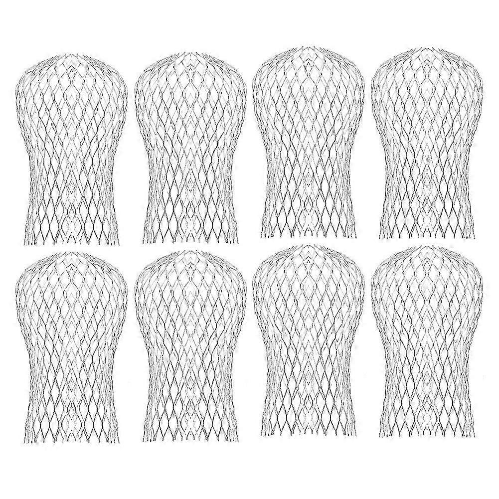 8Pcs Gutter Downspout Guard,Down Pipe Filter Mesh,Gutter Downpipe Leaf Screen Covers,Keeps Gutter D