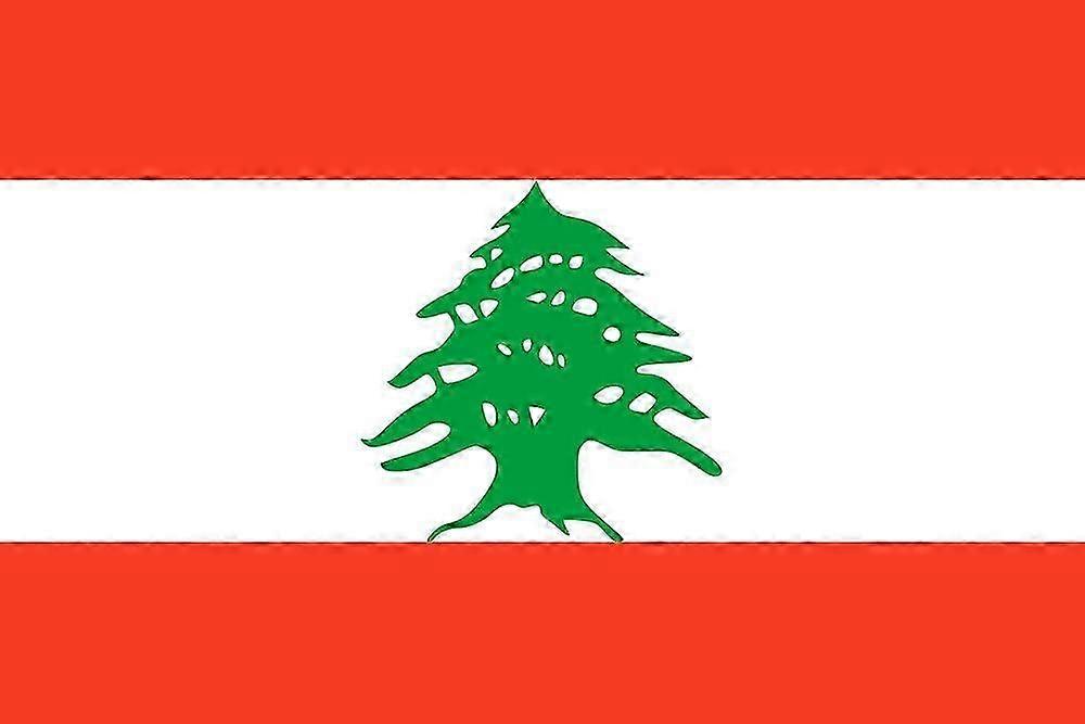 Libanon-Flagge CU0213 WJ