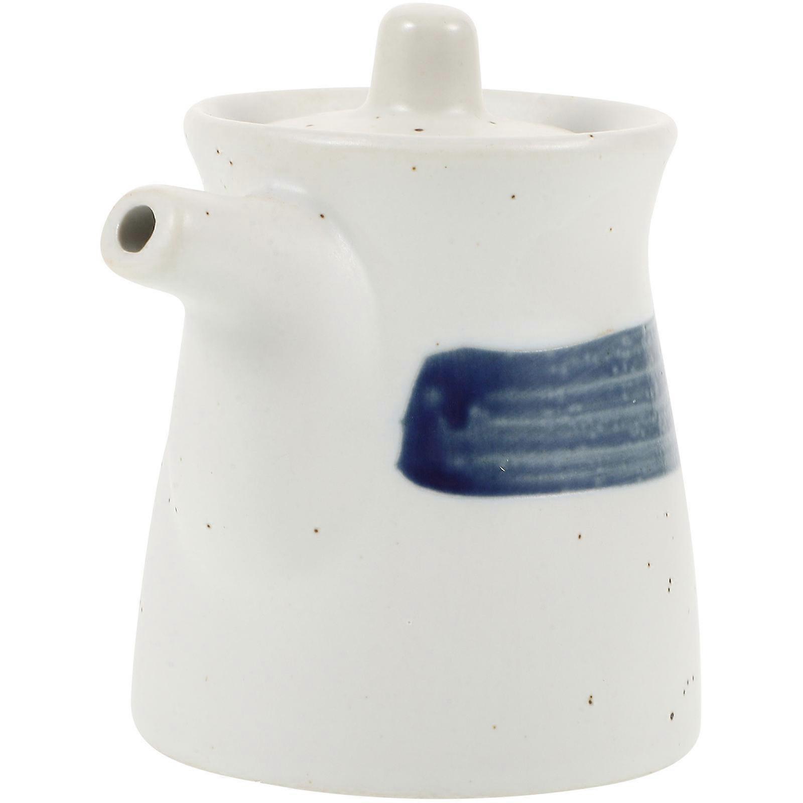 Ceramic Vinegar Dispenser for Kitchen Use 3Pcs Multi-Functional Set