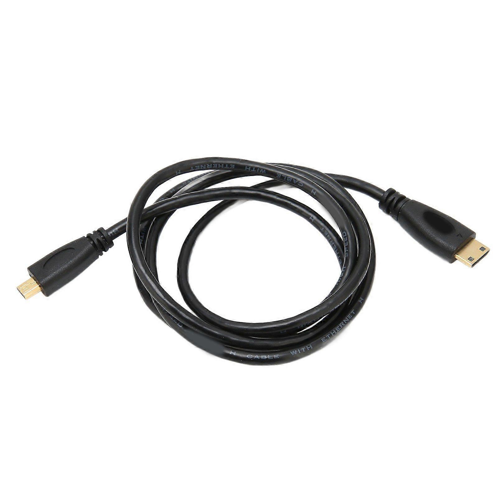 Mini to Micro Adapter Cable Small Volume Lightweight Portable Durability Mini Adapter Cable