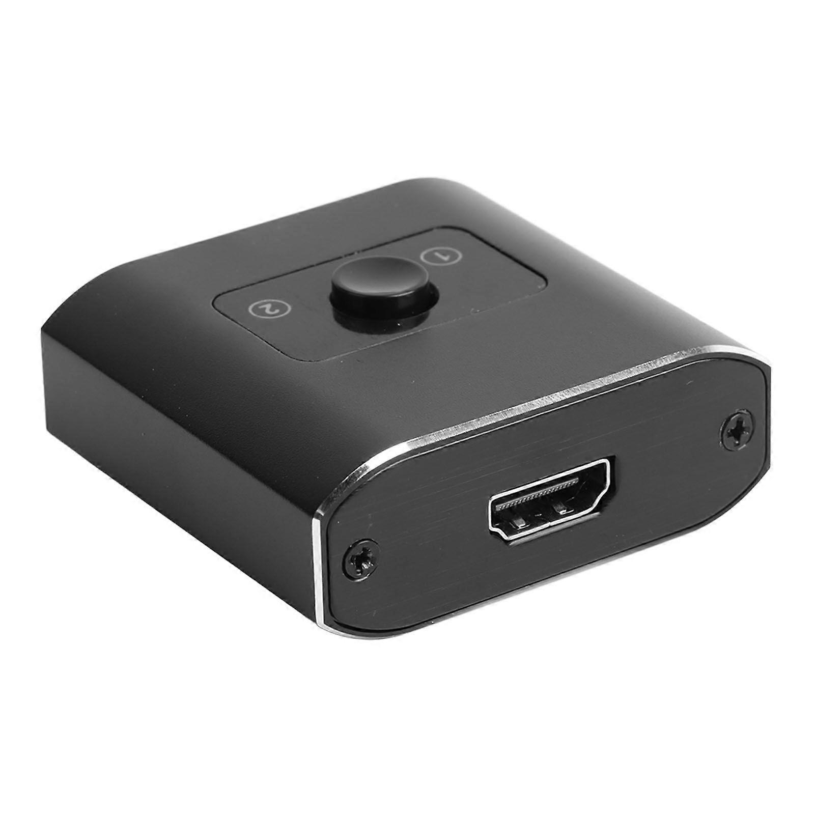 4K HD Multimedia Interface Bi Direction Switch Stable Plug and Play Bidirectional Switcher Splitter