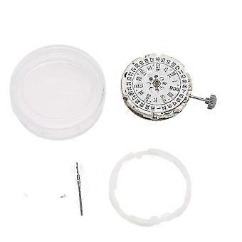 Alloy Dual Calendar Quartz Watch Movement Automaattinen kellojen korjausosille