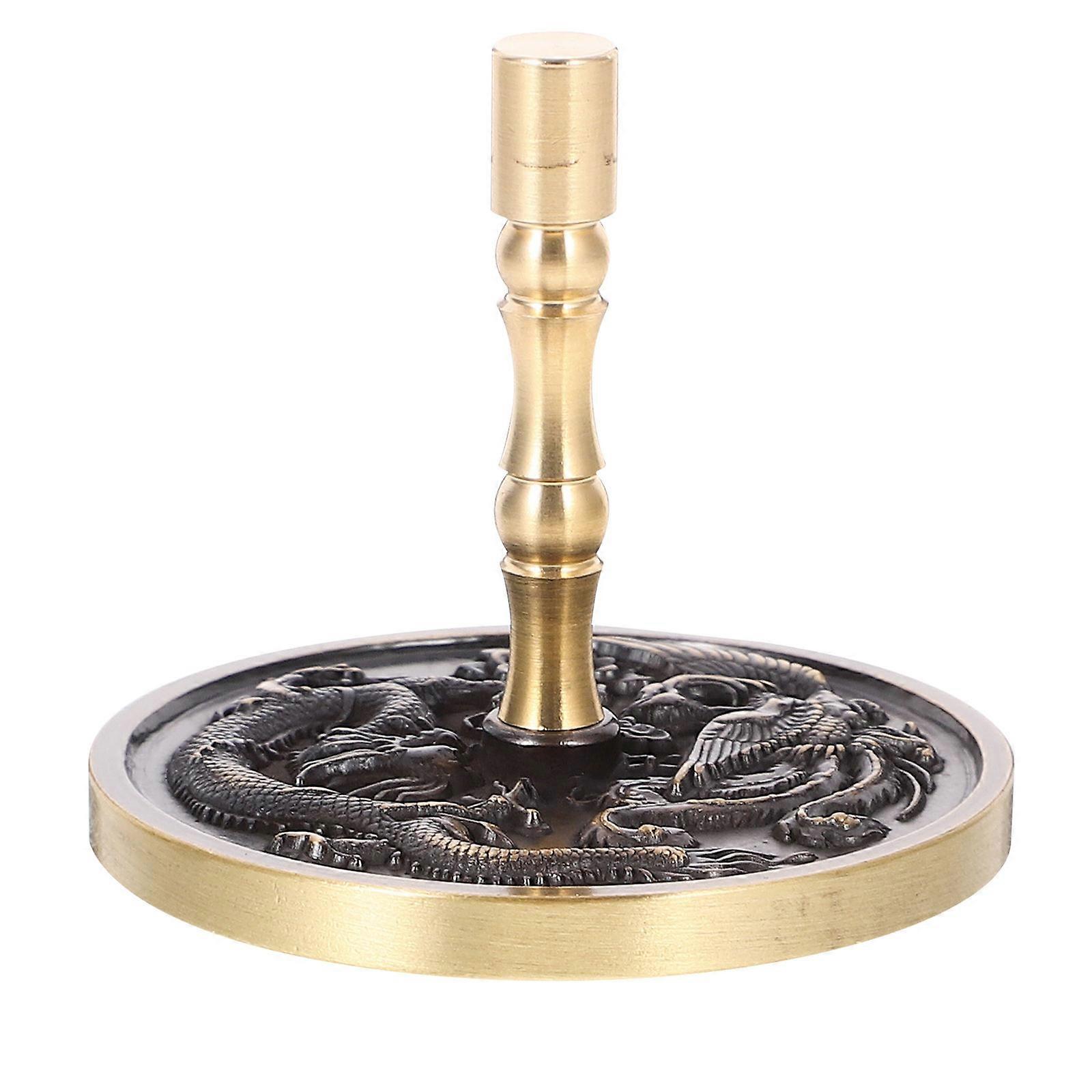 Classical Pattern Copper Incense Press Mold Tool for DIY 4Pcs Set