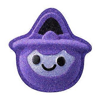 1/6Pcs 50G Halloween Bath Bombs with Ghost Pumpkin Bat Shapes