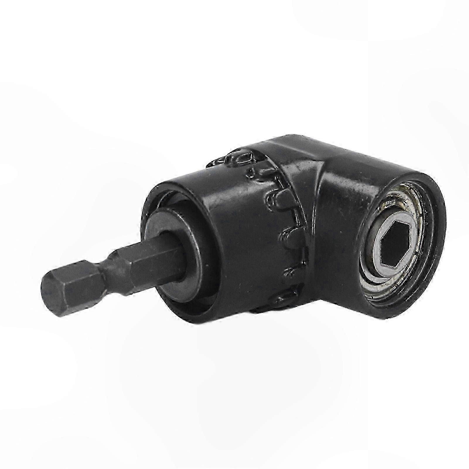 Right Angle Drill Adapter 1/4 Inch Hex Shank Angled Bit Holder Attachment