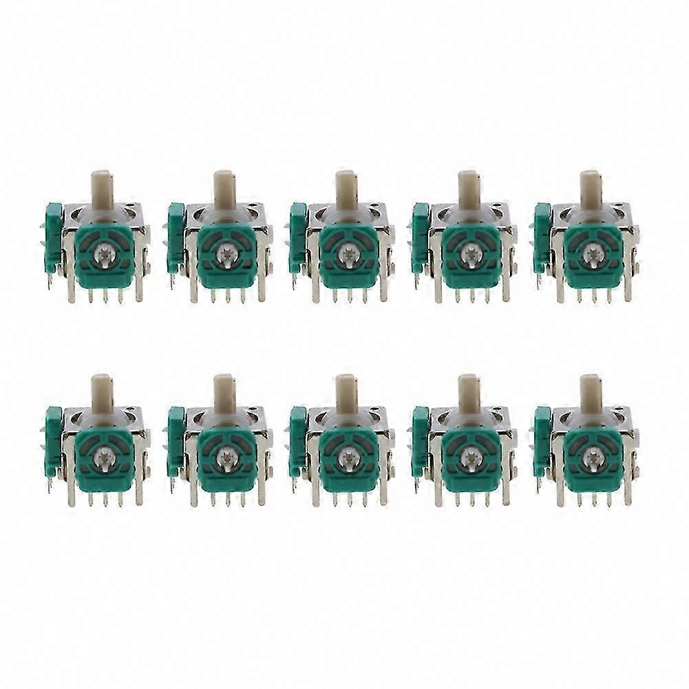 10pcs Replacement 3D Analog Joystick Sensor Module Compatible with GameCube NGC Controller