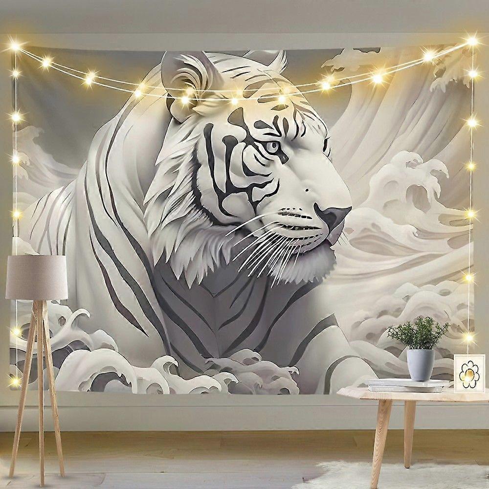Tiger Pattern Decorate Flag HY2890