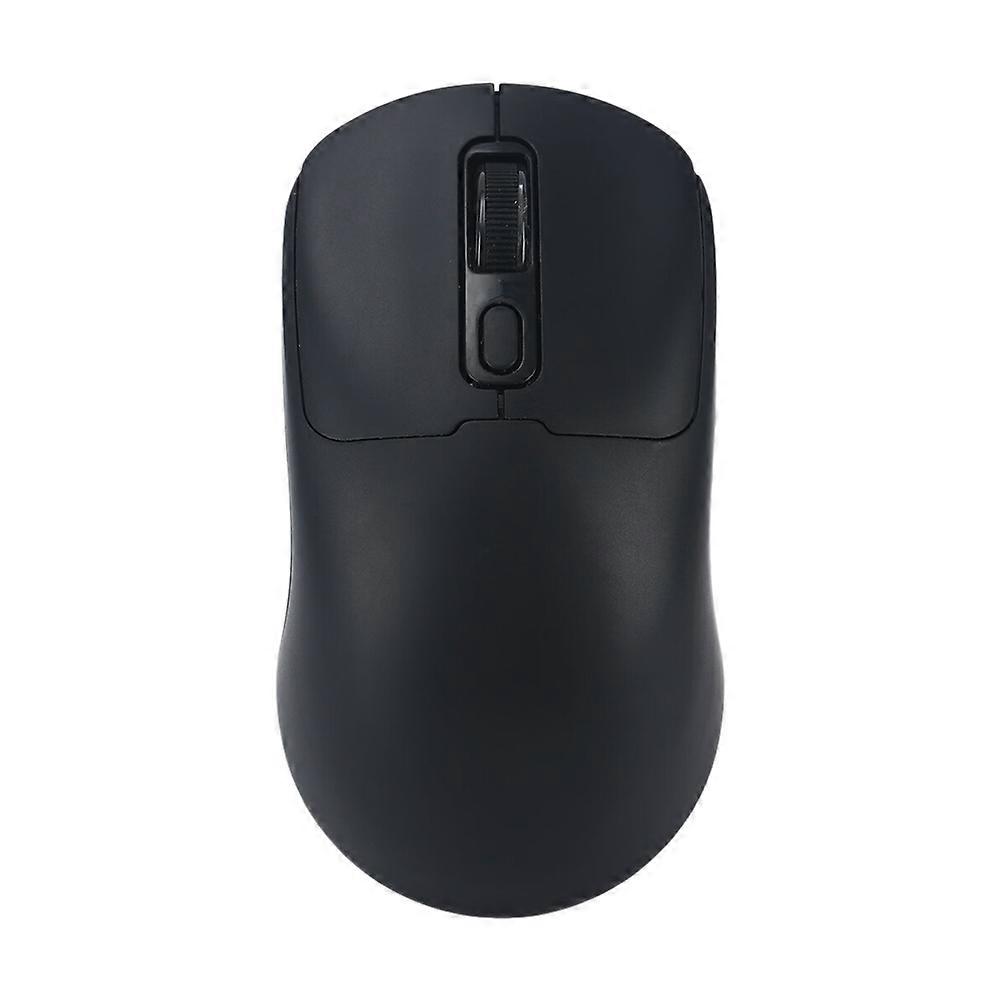 2.4G Wireless Mouse with USB Receiver, Ergonomic Design, Compatible with Multiple Systems Black