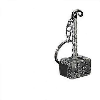 Thor Hammer Keychain Avengers Gun Metal Keychain