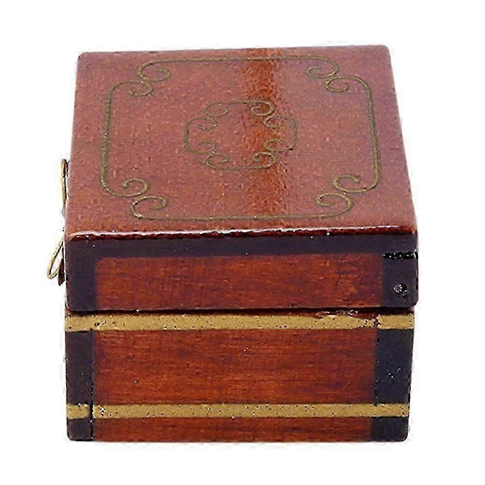 Mini Wooden Vintage Scene Box