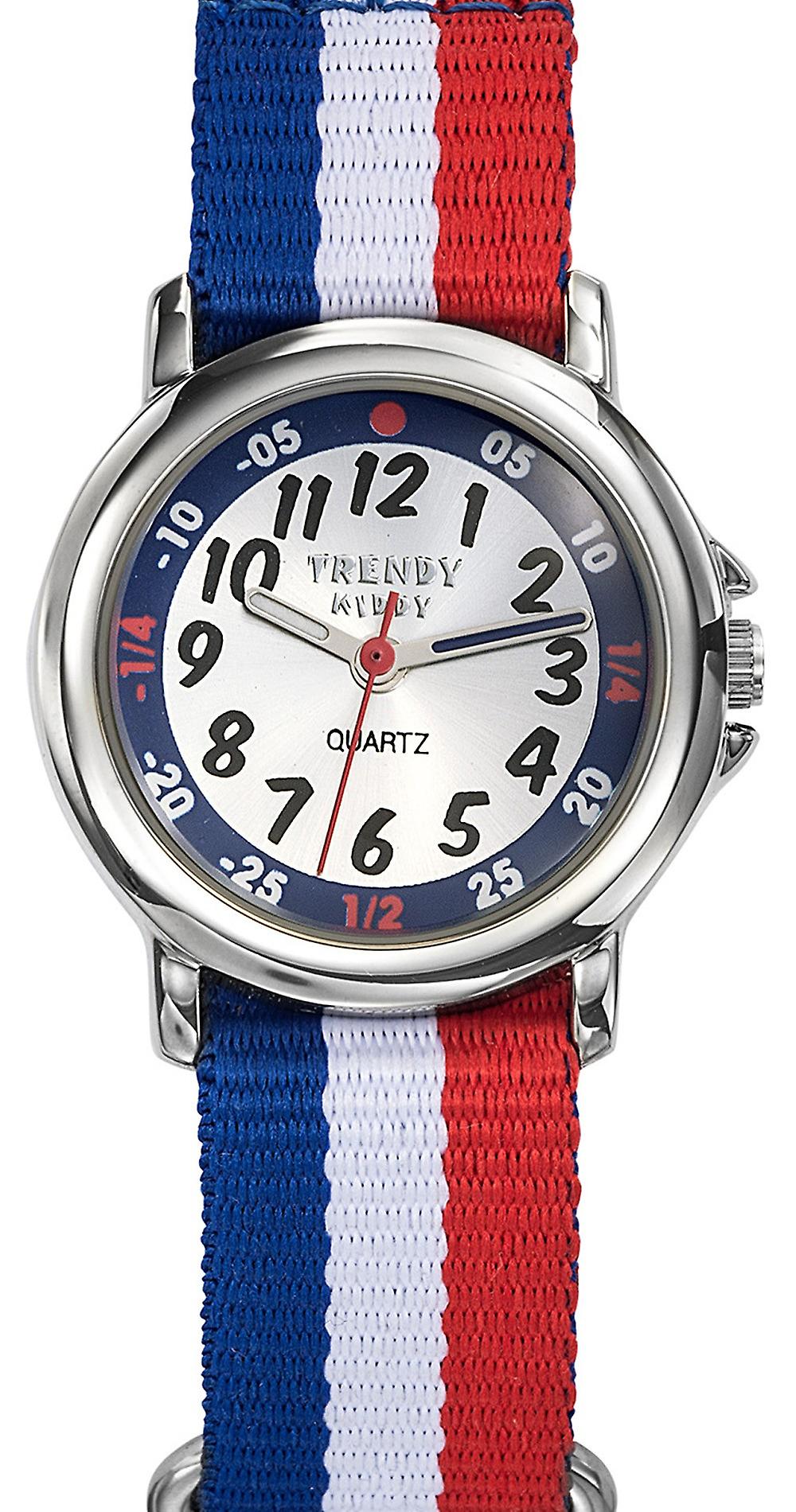 Trendy Kiddy Quartz Analog Child Watch with Nylon KL365 Bracelet