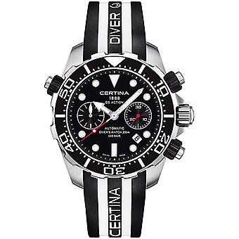 R.certina ds action aut.200m cr.esf.ng Automatic Analog Man watch with Rubber bracelet C0134271705100