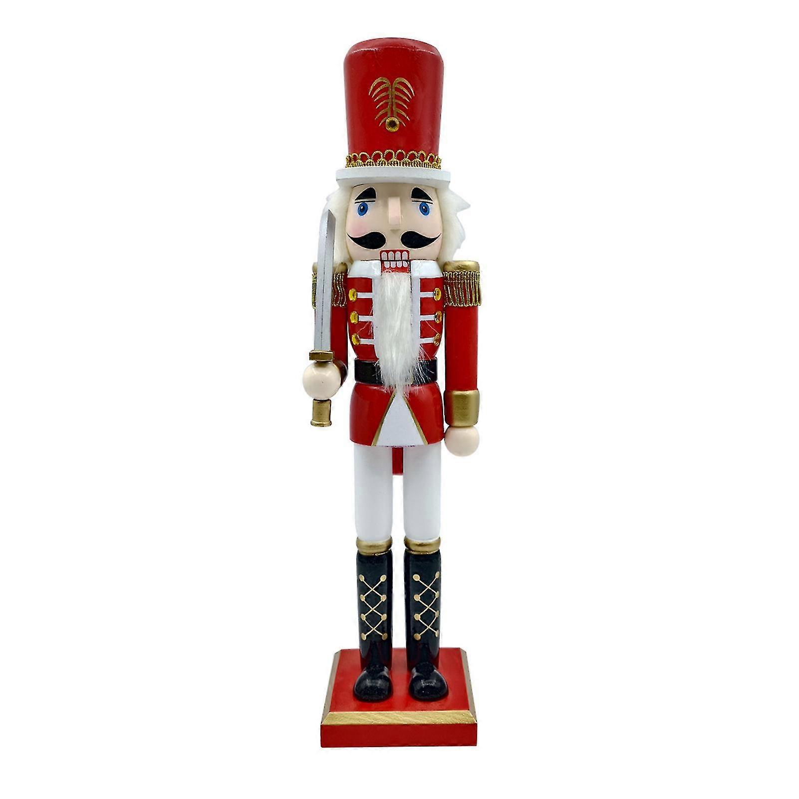 Stable Pine-Wood Holiday Nutcracker
