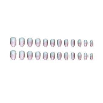 Gradient Cat Eye Press On Nails
