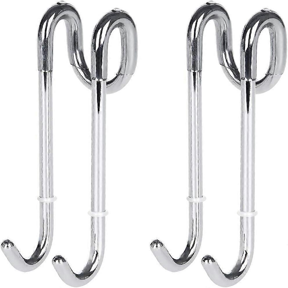 Double-Sided, Rust-Proof, No-Scratch Shower Hooks