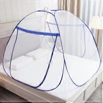 Pop-up klamboe voor tweepersoonsbed, 150 x 200 x 150 cm, grote draagbare tent