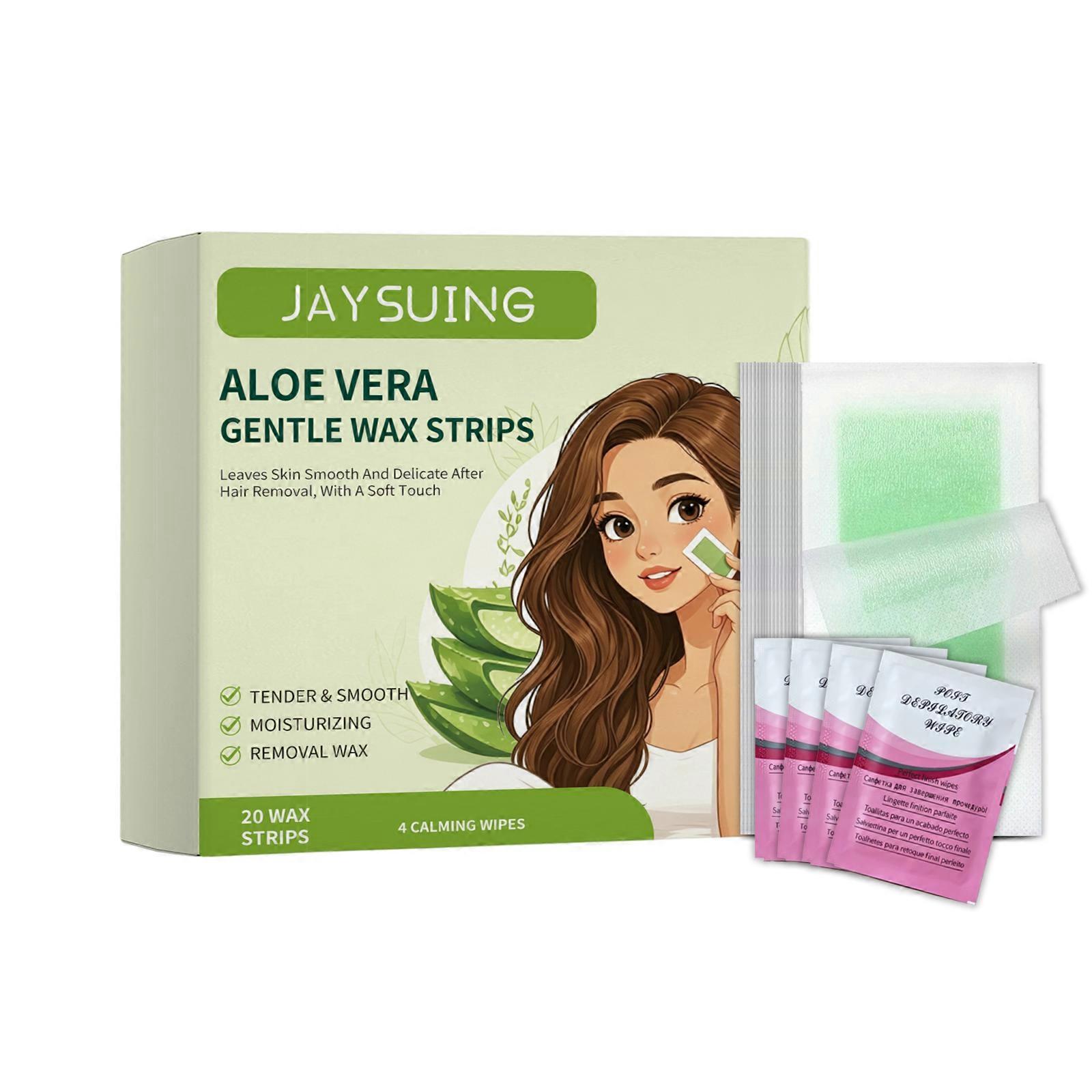 JAYSUING Aloe Vera Gentle Wax Strips