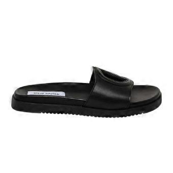 Steve Madden Womens/Ladies Mayke Peace Symbol Leather Sandals