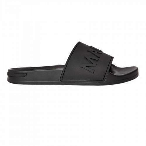 Mallet Mens Embossed Cushioned Sliders