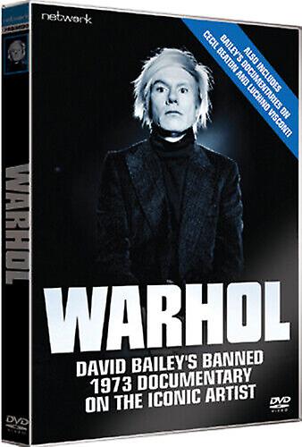 Warhol DVD (2010) David Bailey cert E - Region 2