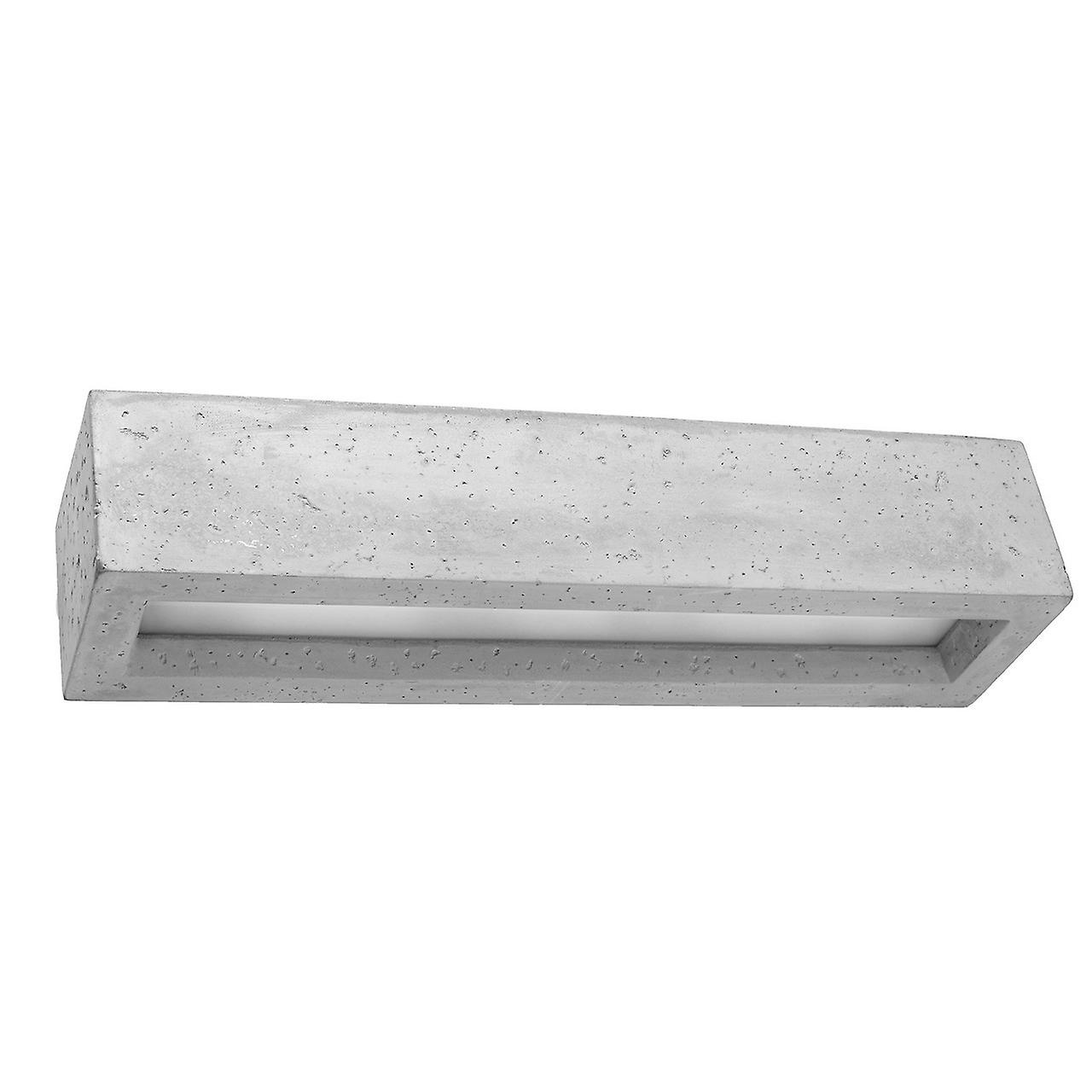 Sollux Vega Up & Down Wall Lamp Concrete Grey, 50cm