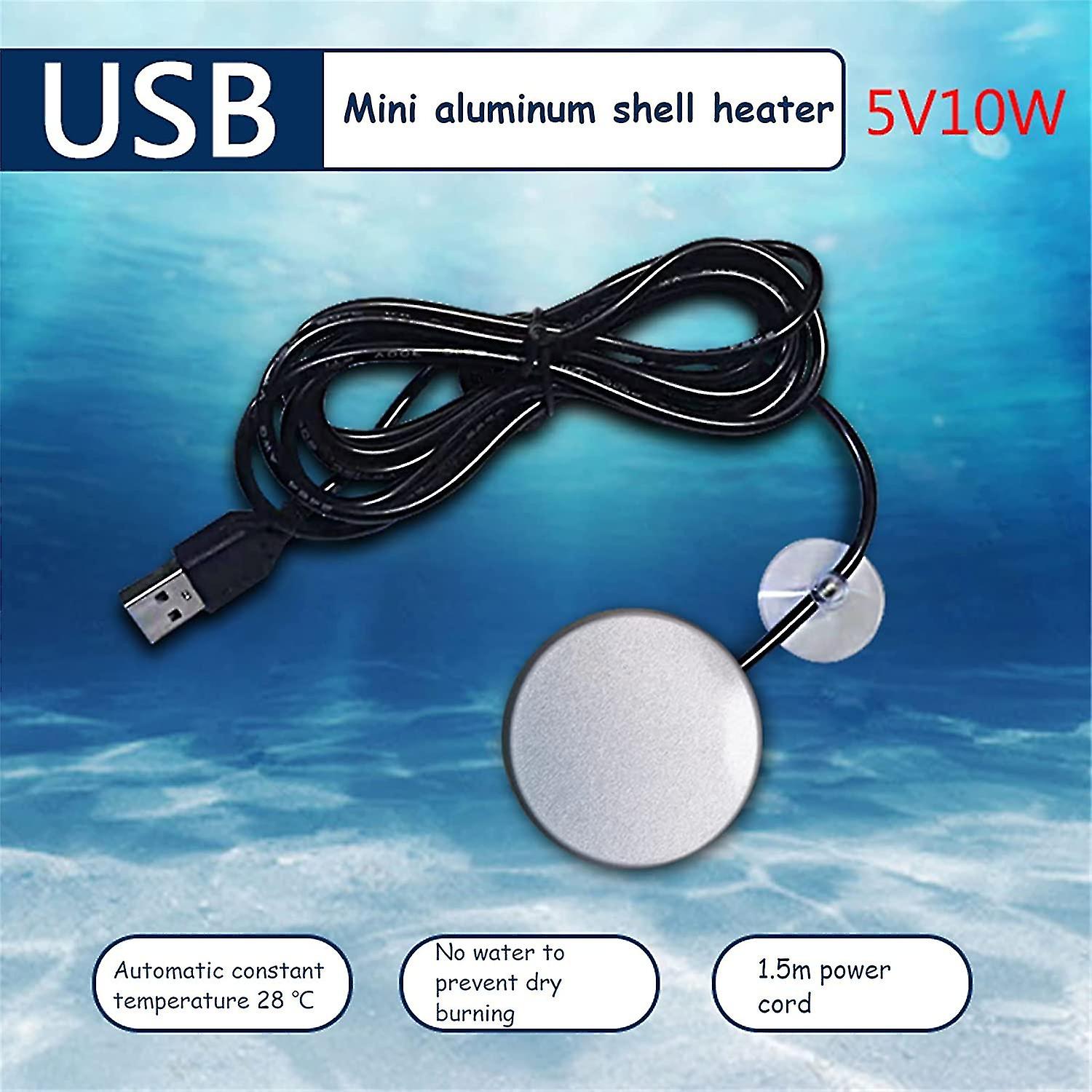 Usb Plug Aquarium Heater Automatic Constant,5v 10w(continuous Heating) |  Fruugo BH