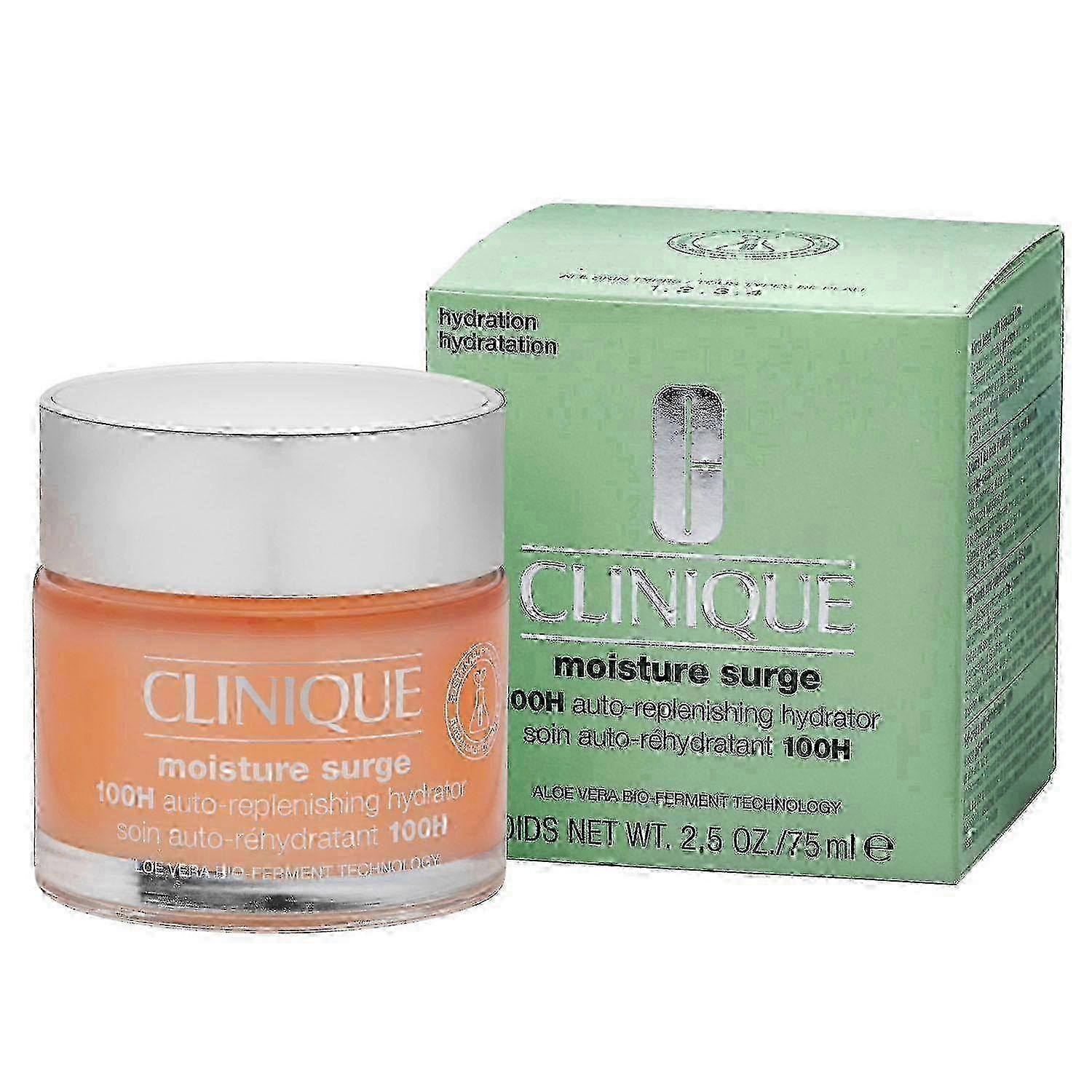 Clinique Moisture Surge 100H Auto-Replenishing Hydrator – 4.2 Oz – Face & Neck Moisturizer For All Skin Types