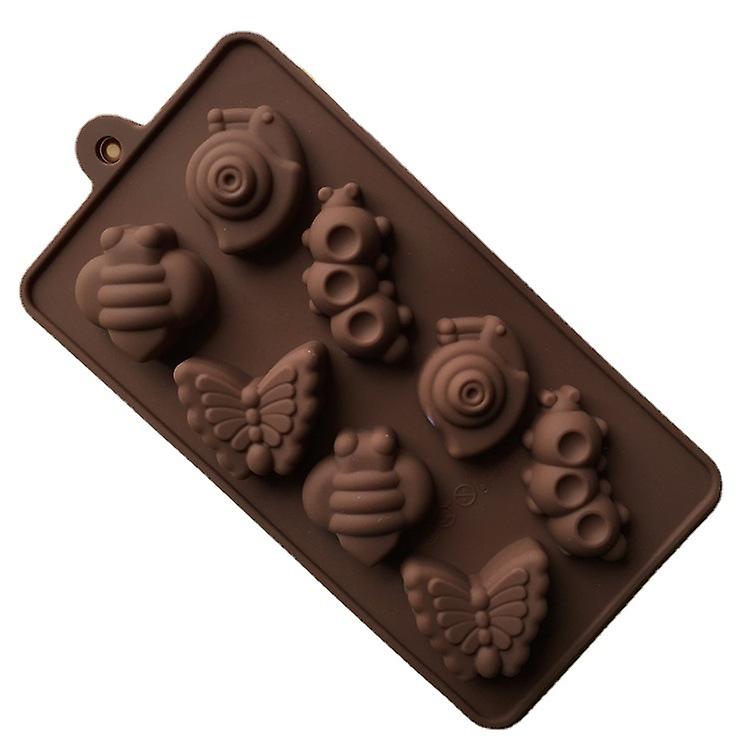 1pc Insect Shape Silicone Cake Chocolate Molds