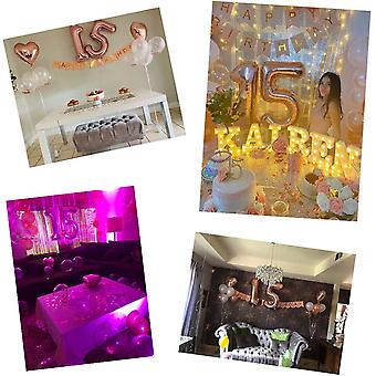 Set Decorazioni Compleanno 30 Anni – Tema Gotico “RIP My 20s” – Striscioni, Palloncini Numeri E Lettere, Fascia