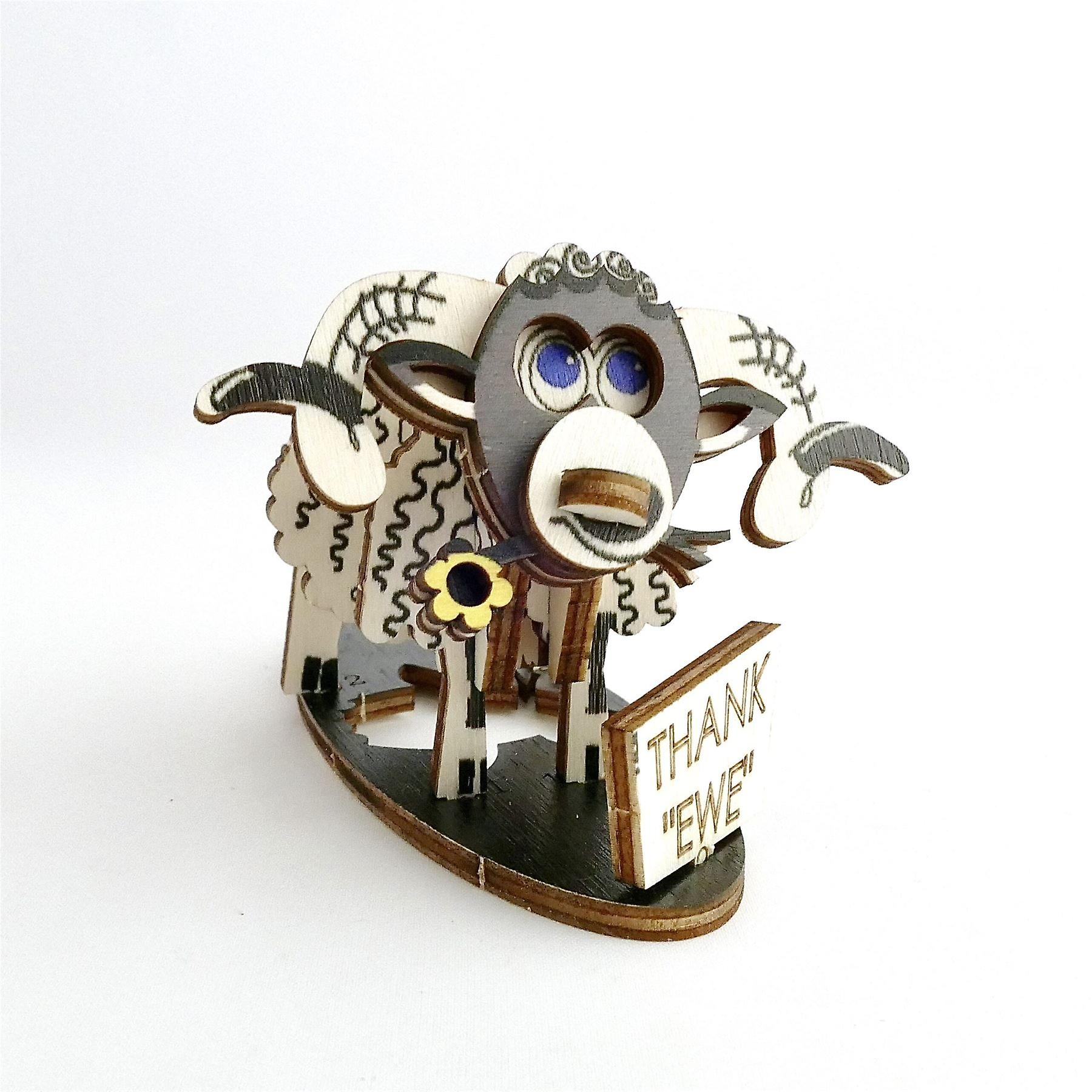 Thank "Ewe" Sheep by Pop Up Designs