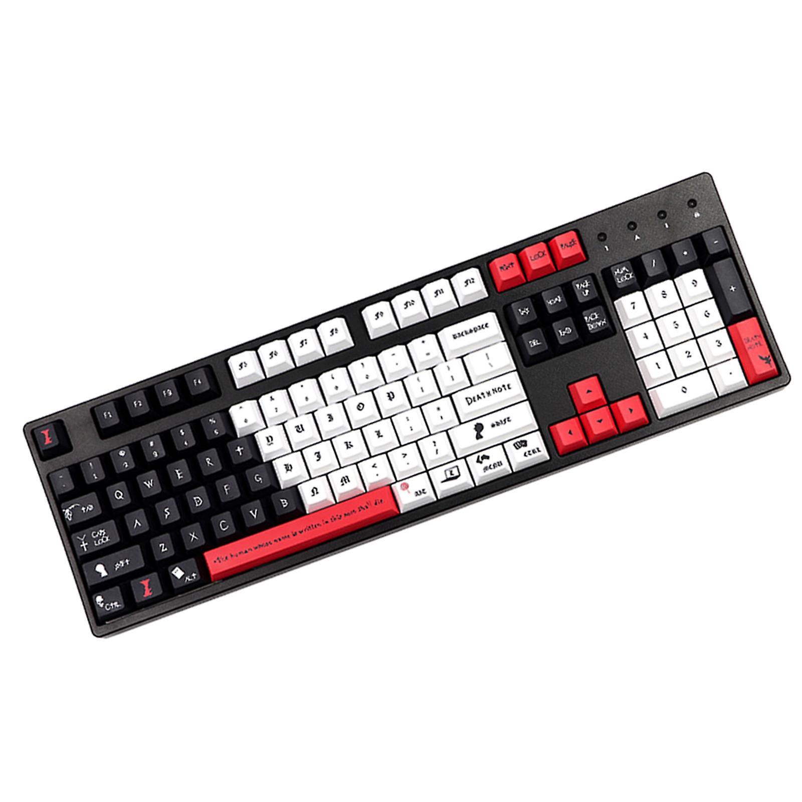 135 Keys Dye Sublimation PBT Keycaps Set for Most Mechanical Keyboards