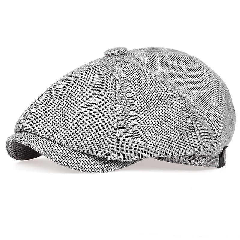 גברים חדשים מזדמנים כובע newsboy אביב קיץ רטרו דק כובע כומתה פראי קאס