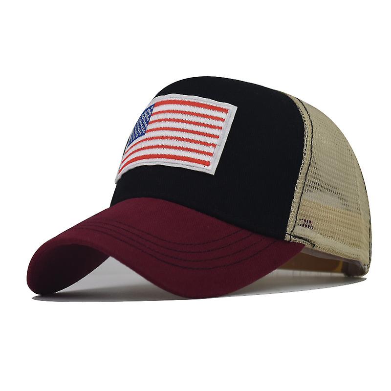 National Flag Baseball Cap brodert Peaked Cap