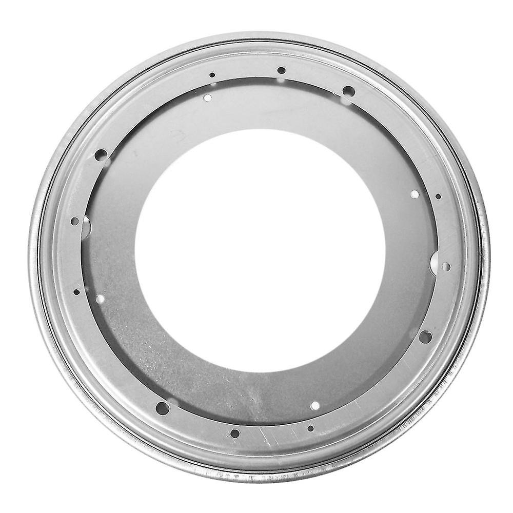 12 Inch Round Shape Galvanized Turntable Rotating Swivel Plate Kitchen & Display Table Hardware