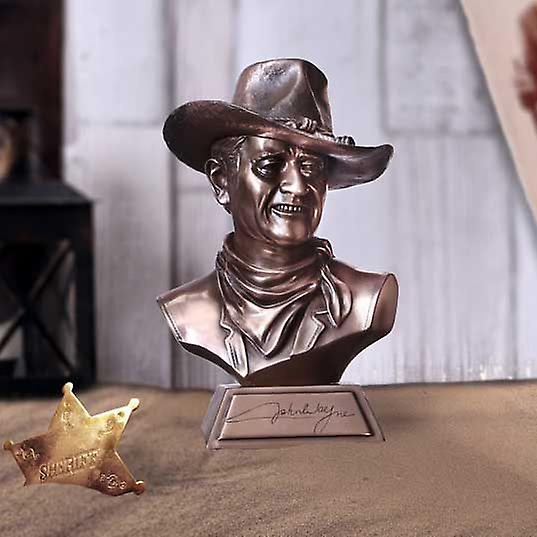 John Wayne Bust Sculptures & Statues