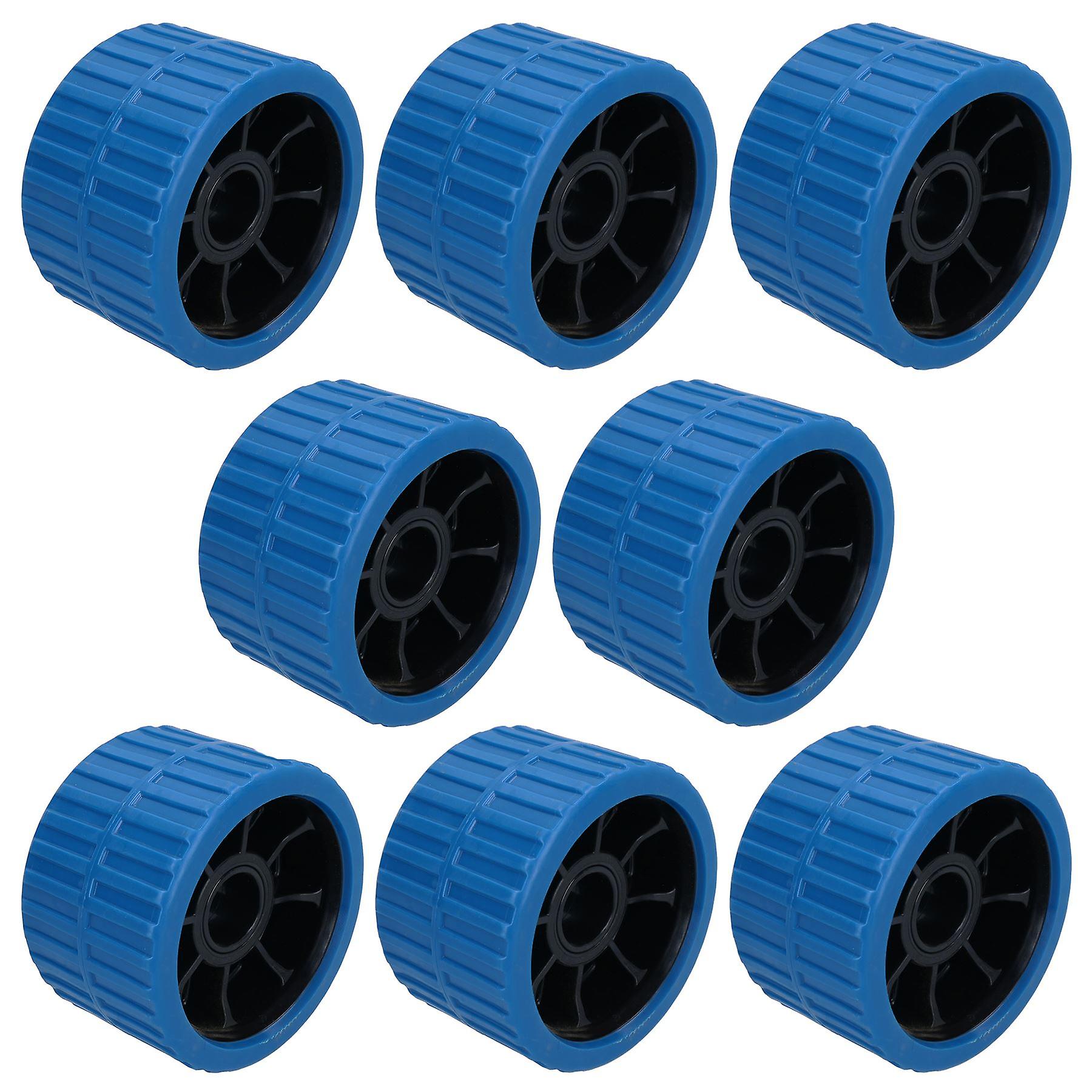 Boat / Jetski / Dinghy Trailer Ribbed Roller NON MARKING 26.5mm Bore 8 Pack