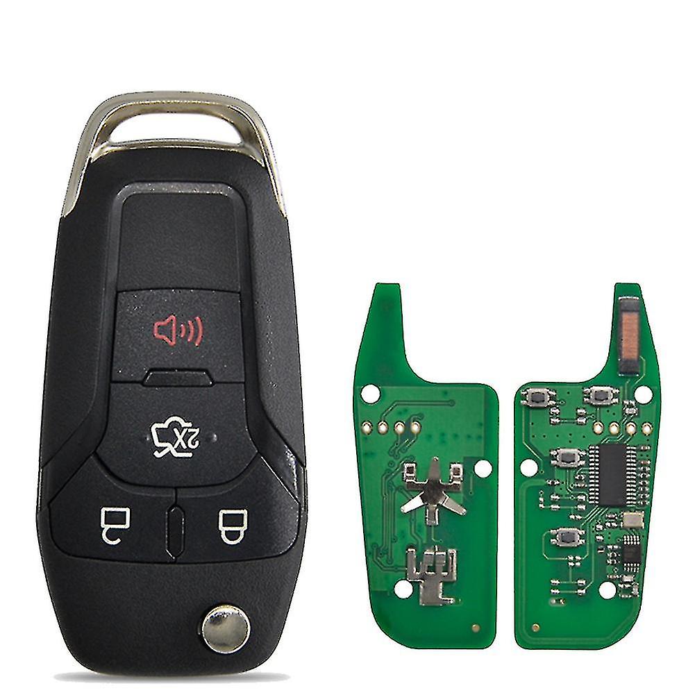 Fcc Id: N5f-a08taa Id49 Chip 315 Mhz Car Remote Key For F250 F350 Explorer Keyless Flip Key 4button