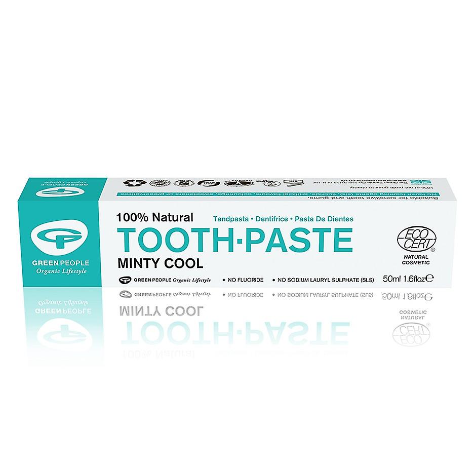 Green People, Minty Cool Toothpaste, 50ml (PACK OF 3)