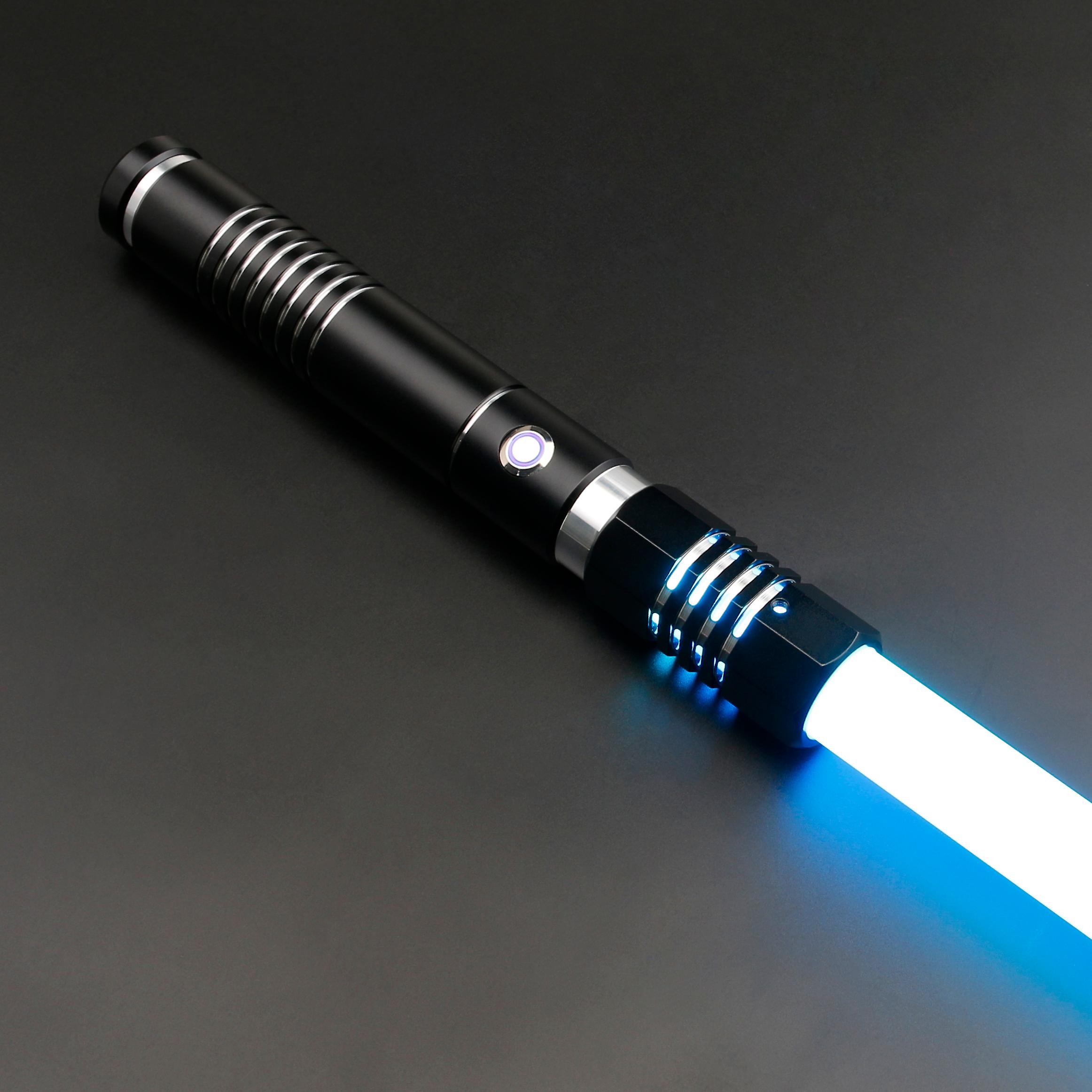 12-Color Variable Smooth Swing Lightsaber Metal Handle With Hitting Sound Effect FX Duel Laser Sword LED USB Charge Toy