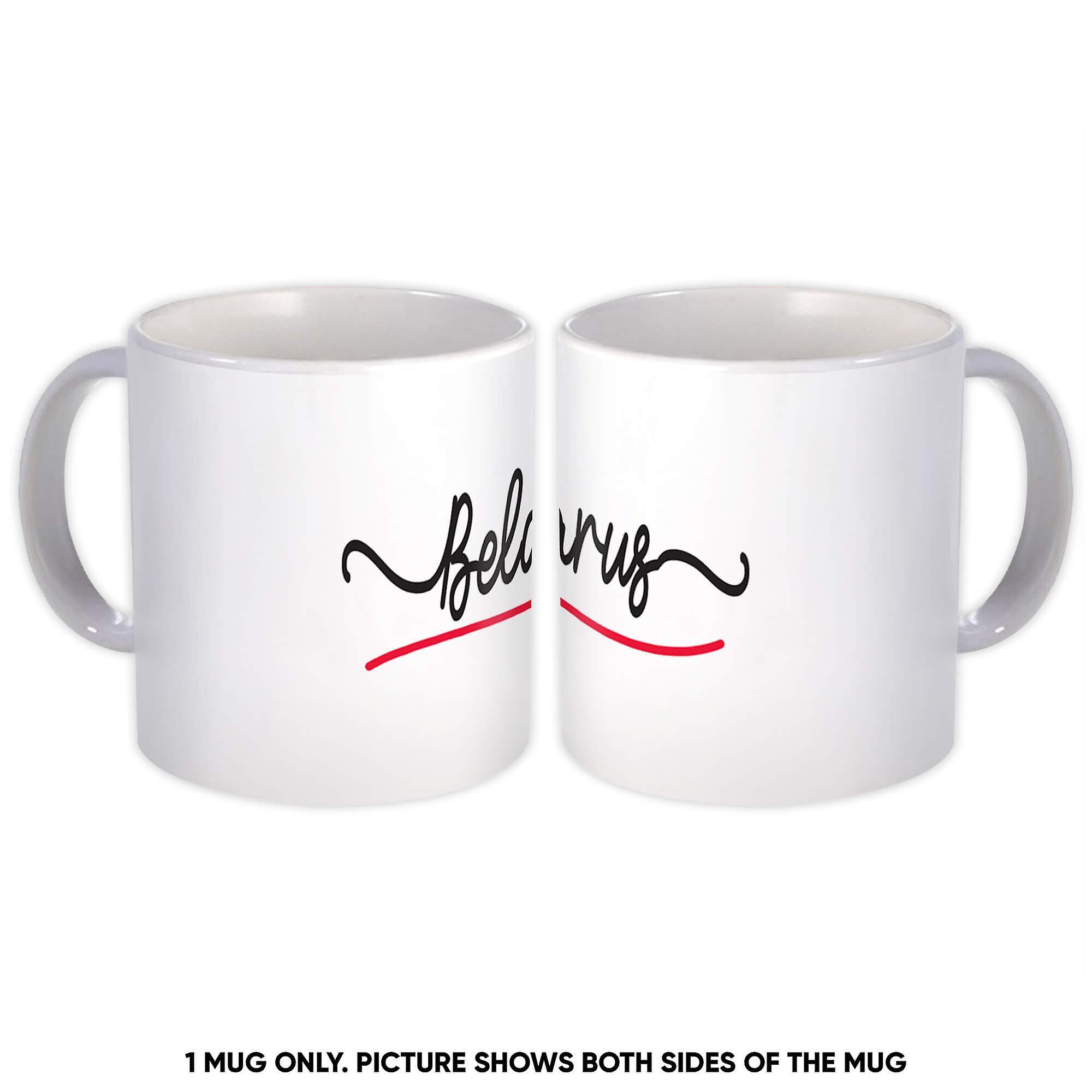 Gift Mug: Belarus Flag Colors Belarusian