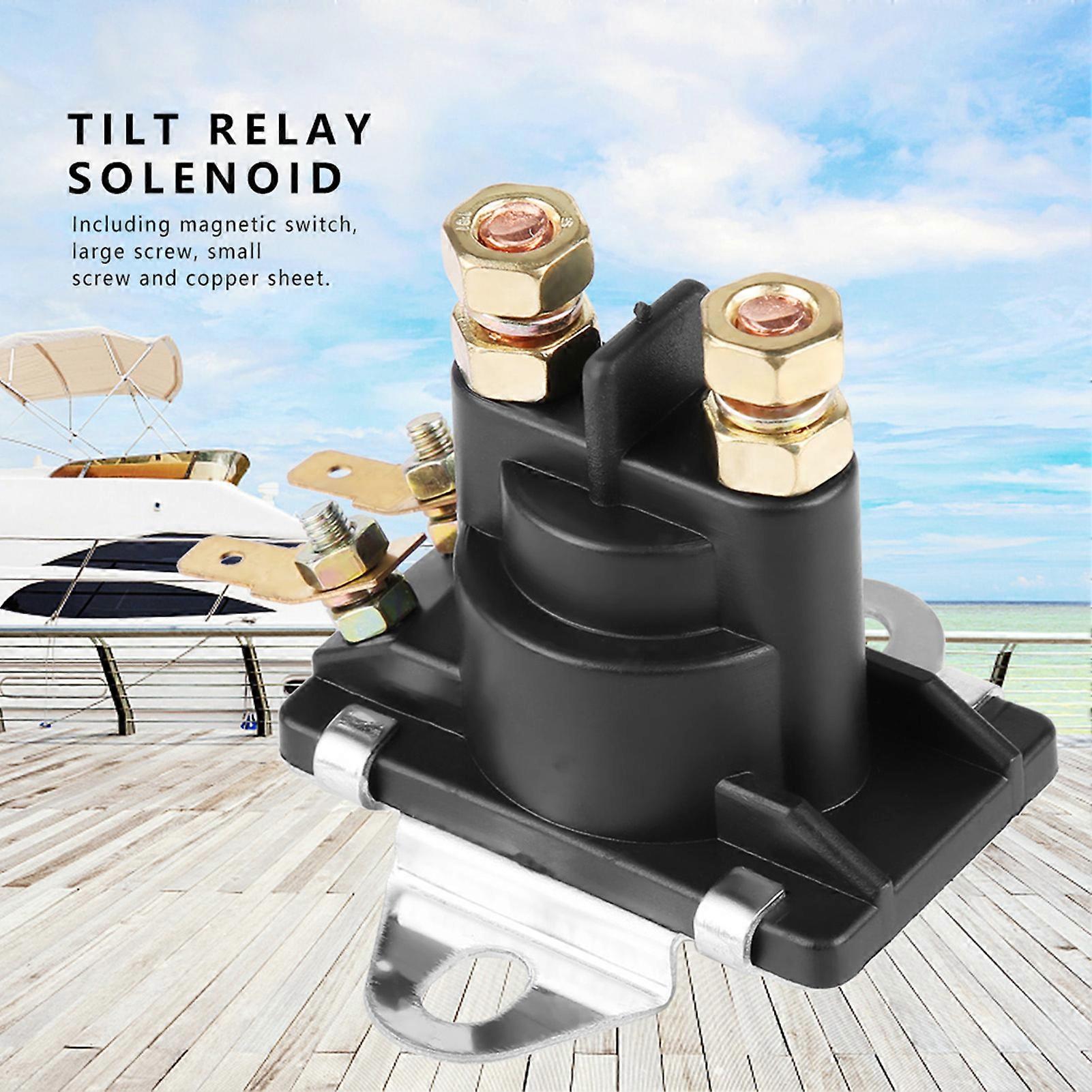 New Starter Solenoid Relay For Mercruiser Marine Engines - Replaces 89-96054 / 89-96054T