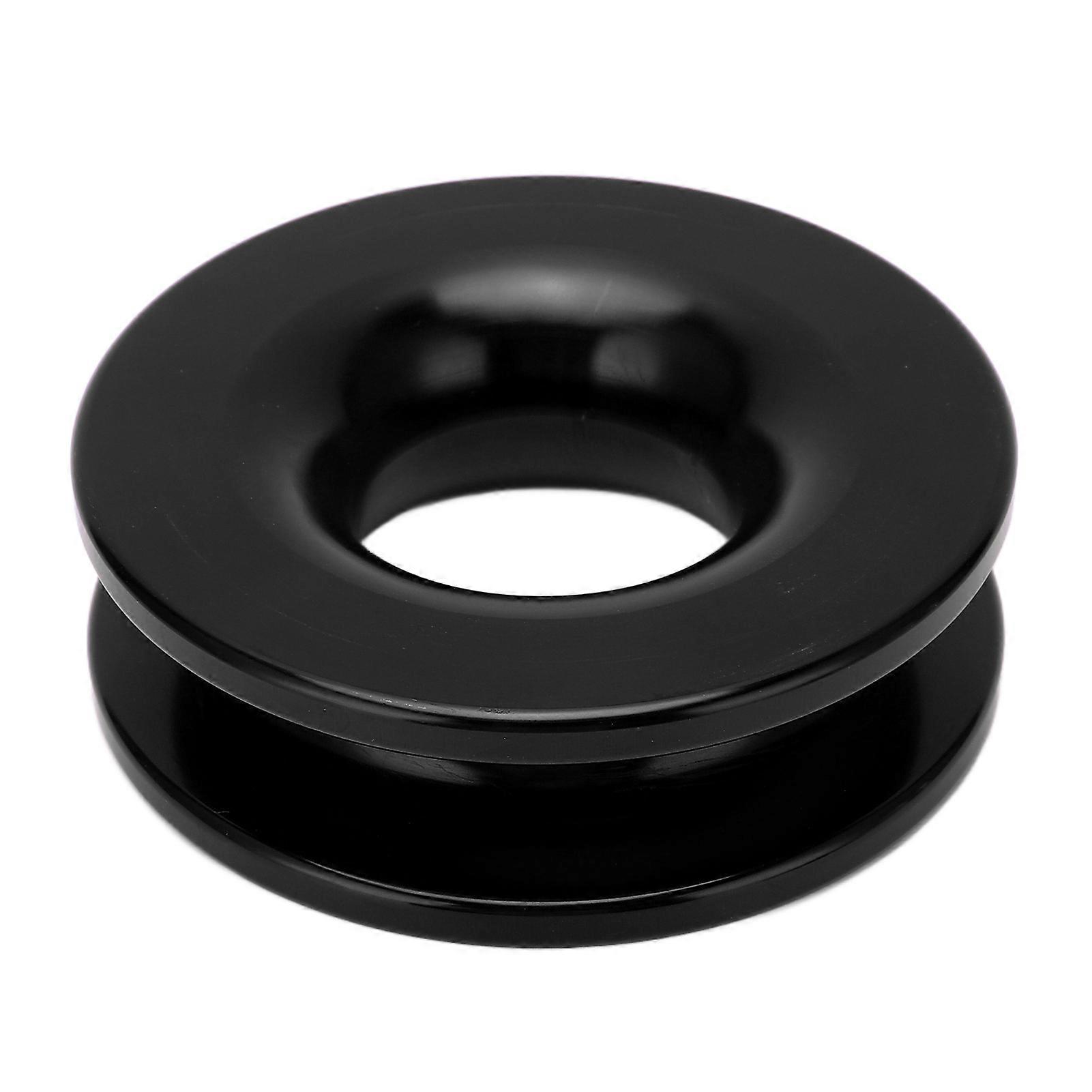 Winch Snatch Recovery Ring 41000lbs Breaking Strength για 7/16in 1/2in μαλακό δεσμό με 3/16in 1/4in 3/8in σχοινιά μαύρο