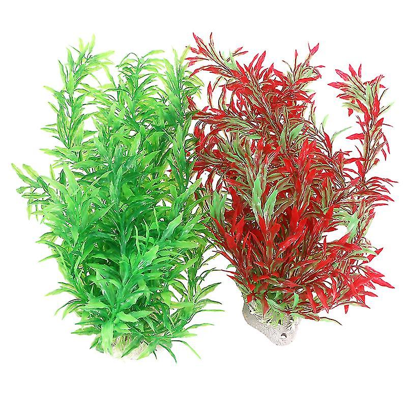 2pcs Aquarium Decorations Plants