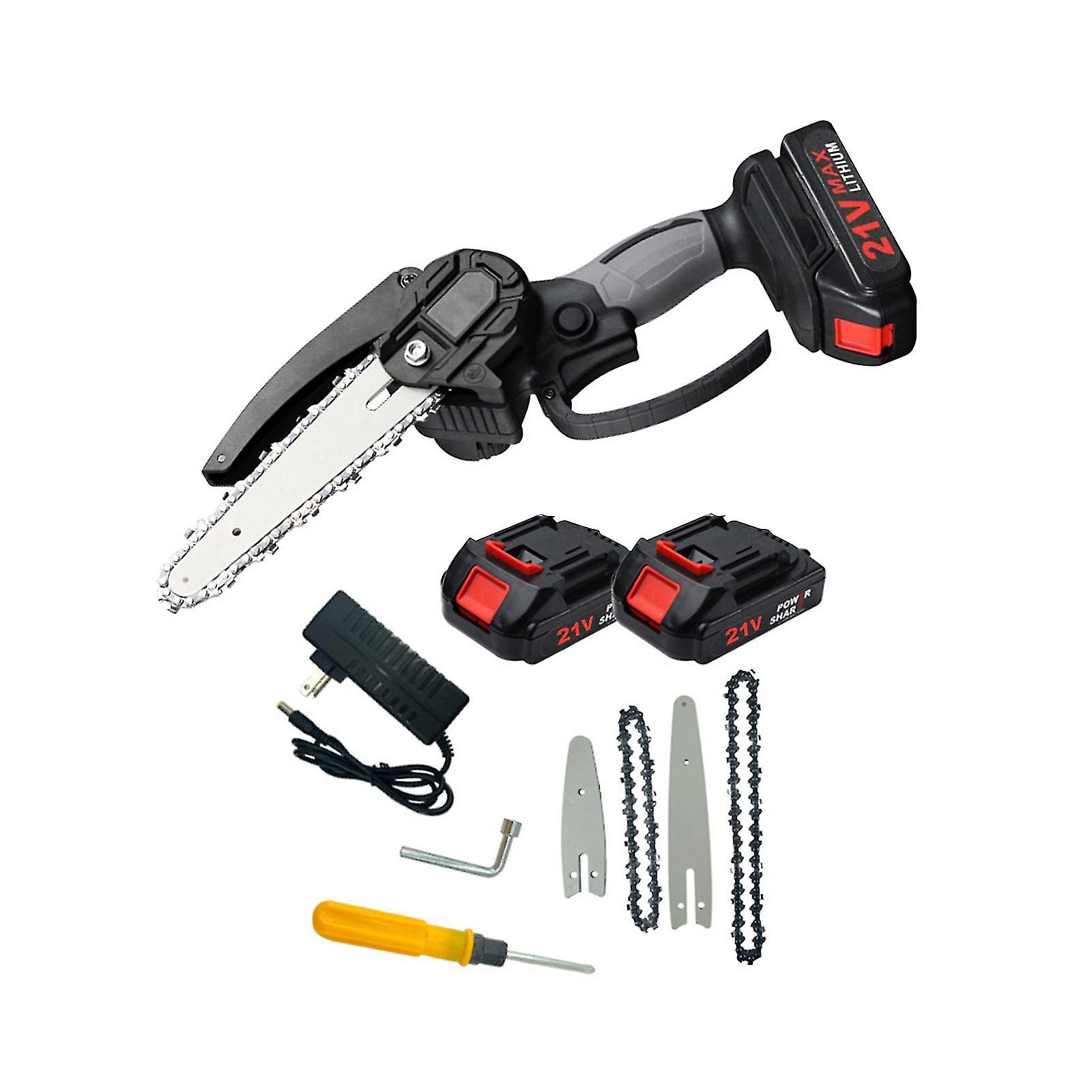 Electric Small Chainsaw Mini Chainsaw For Logging Trimming Gardening Pruning Style A