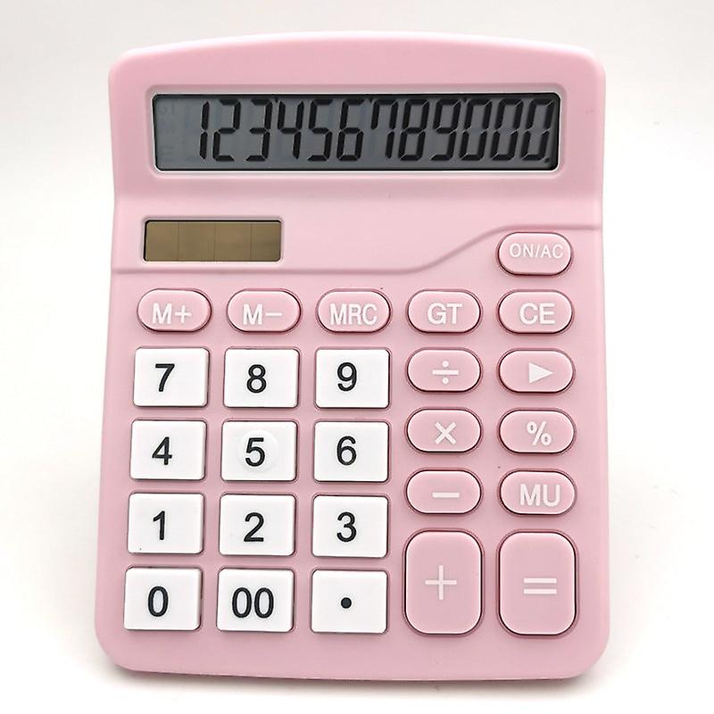 Scientific Calculator Desktop Standard Function Electronic Office For Students Solar Cute No.36