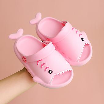 Veeki Toddler Sandals Boys Girls Slide Sandal Dinosaur Toddlers Flip Flops Outdoor Indoor Home Kids Summer Water Shoes-----Pink180 Yard