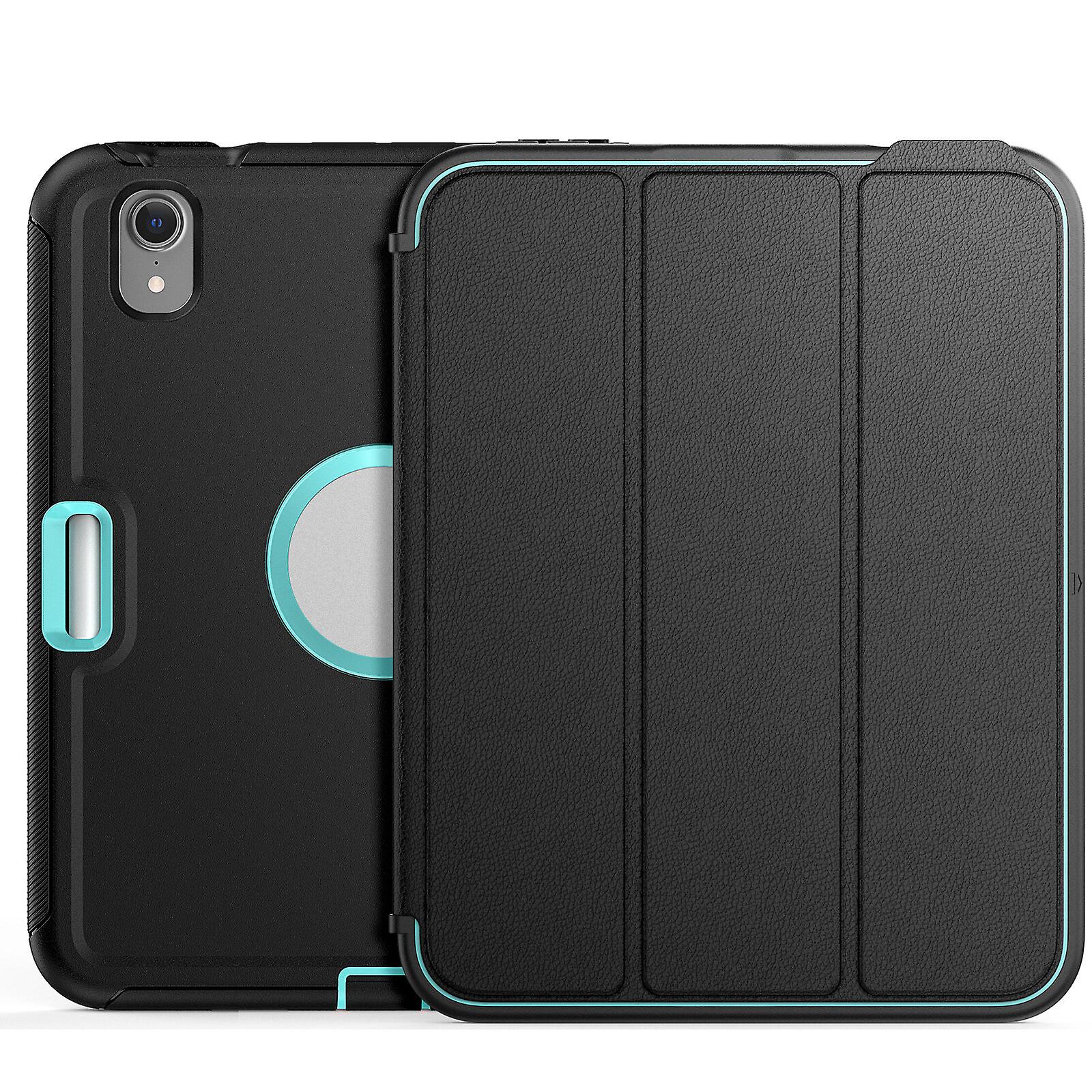 For iPad mini6 with Pencil Holder Auto Sleep/Wake Function PU Leather Smart Cover